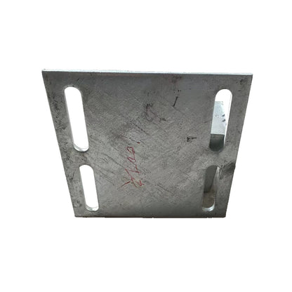 Rear embedded parts   Galvanized steel plate embedded parts can be customized with circular hole curtain wall accessories and embedded iron plates