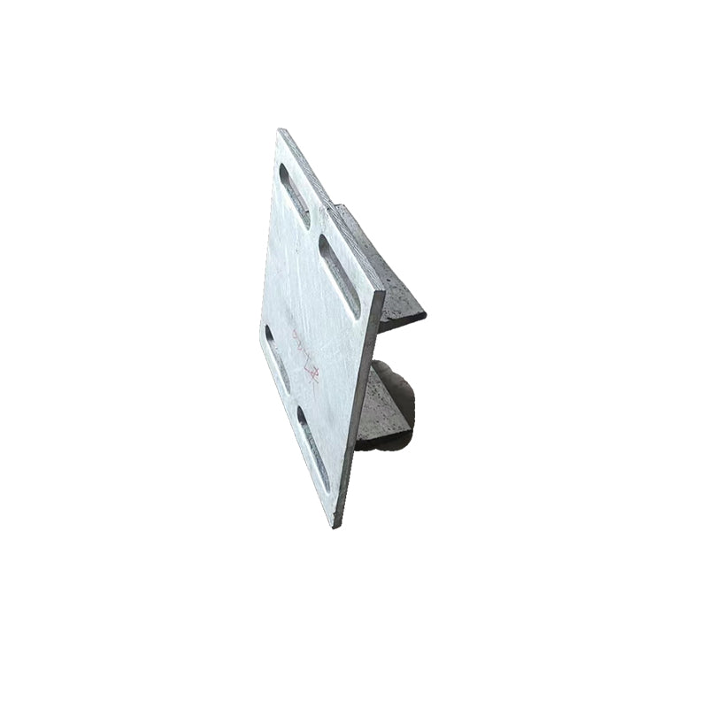 Rear embedded parts   Galvanized steel plate embedded parts can be customized with circular hole curtain wall accessories and embedded iron plates